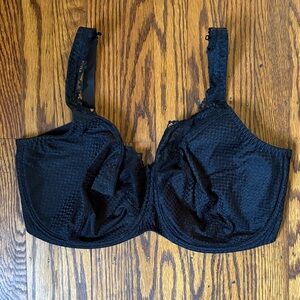 Black Lace Full Cup Bra 40K